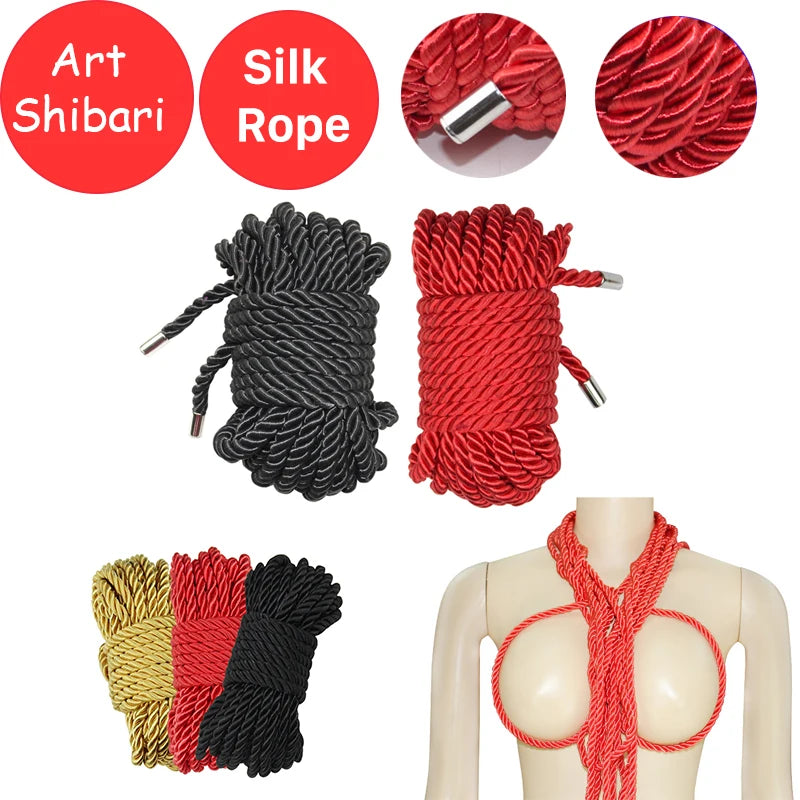 Zsyearth Silk Bondage Rope
