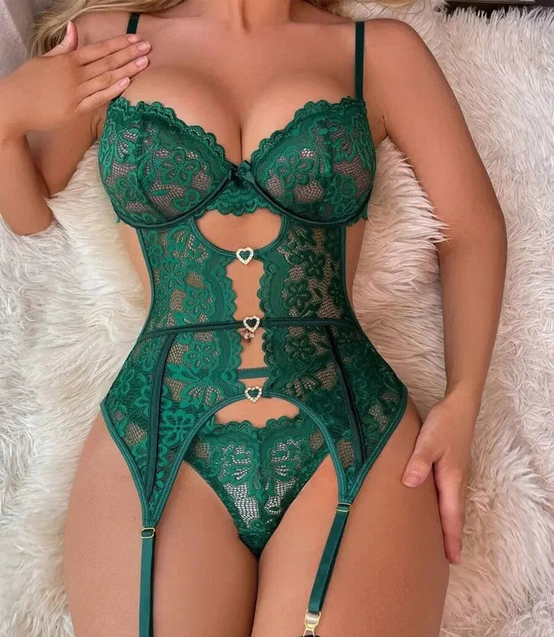 The Amara Lace Lingerie Set