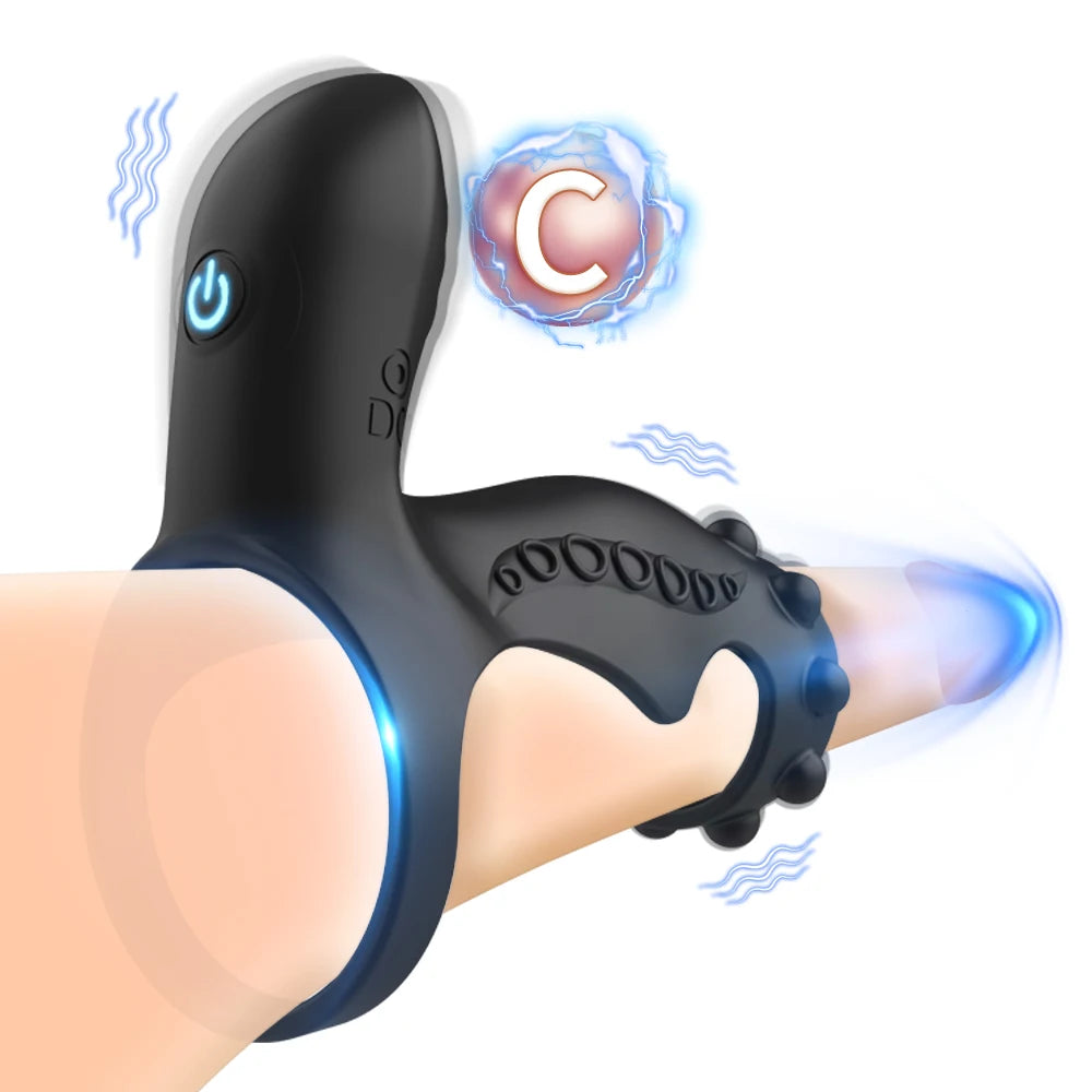 Vibrating Couples Ring — Dual Stimulation Rechargeable Intimate Massager