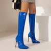 Éclat de Minuit High-Shine Knee-High Boots