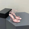 La Papillon Heel — Satin Bow-Tie Stilettos
