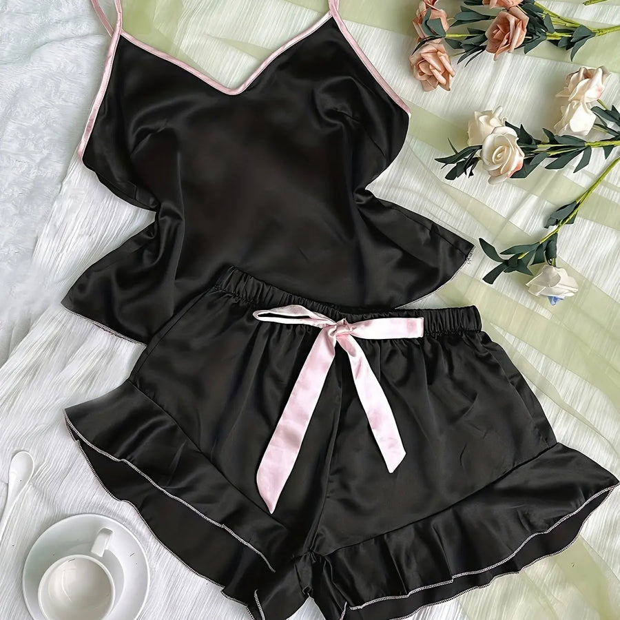 The Amara Satin Sleep Set