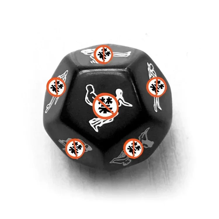 Lovers’ 12-Sided Foreplay Dice Game