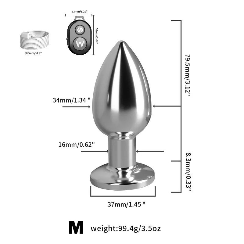 Aether Vibrating Metal Plug