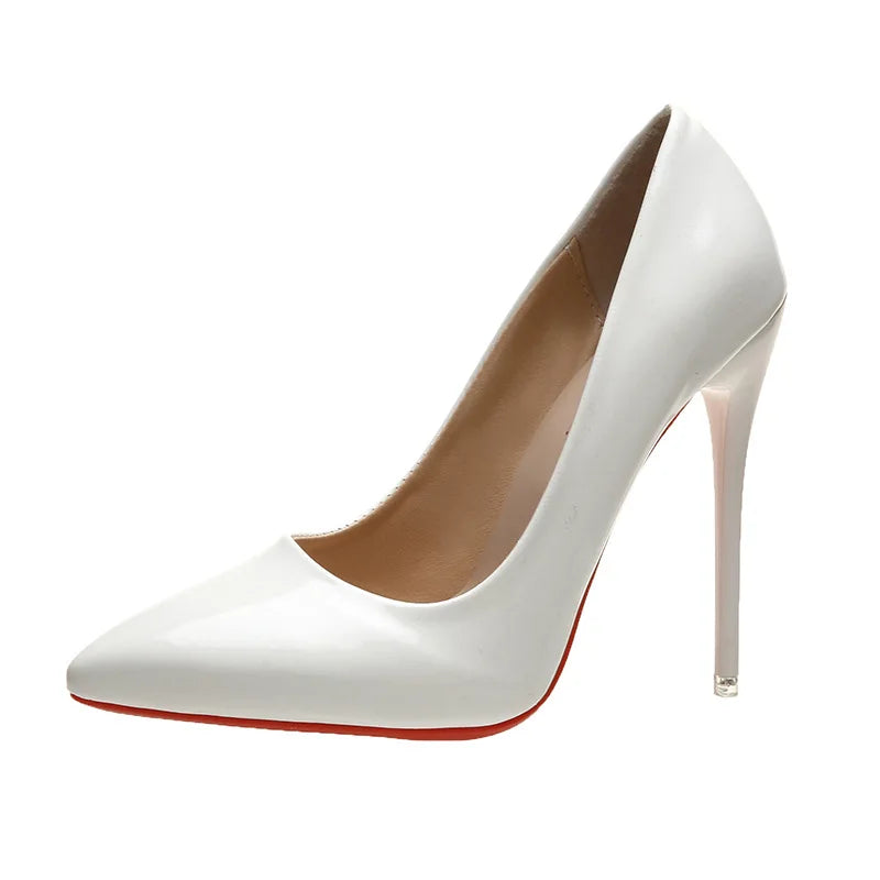 La Rouge Muse — Red Sole Pointed-Toe Stilettos