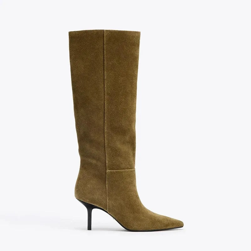 Muse de Cuir Knee-High Boots