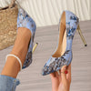 Celeste Embroidered Stiletto Heels
