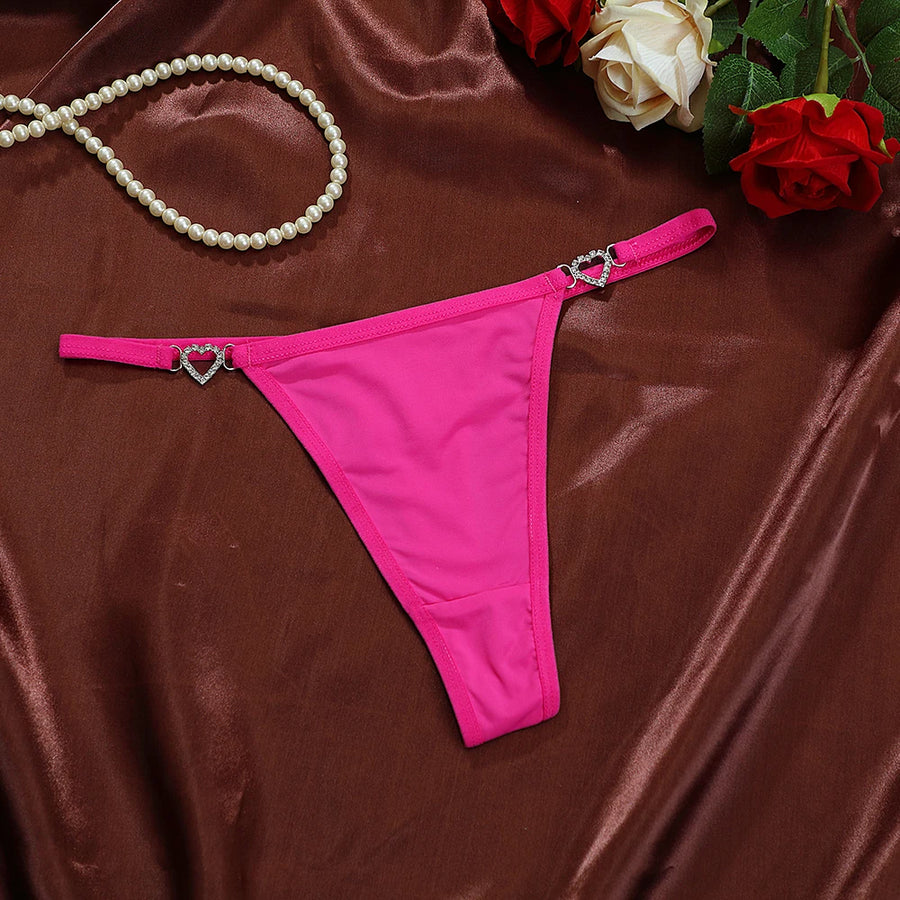 Cœur Secret — Low Rise Heart G-String - 3 for $30