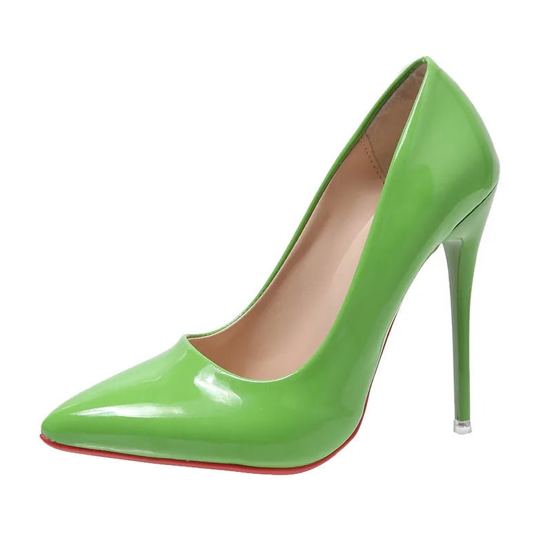 La Rouge Muse — Red Sole Pointed-Toe Stilettos