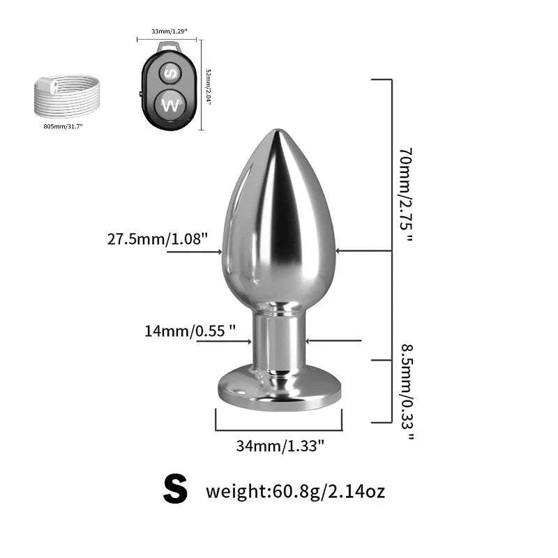 Aether Vibrating Metal Plug
