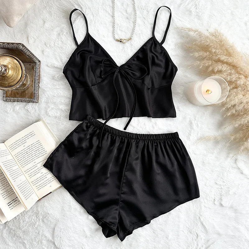 The Rouge Silk Lounge Set