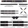 Obsidian Leather Restraint Set
